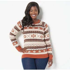 Attitudes by Renee sweater. NWT size LG